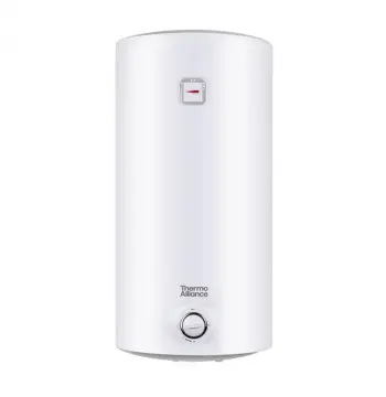 Водонагрівач електричний Thermo Alliance D80V15Q2 білий вертикальний SLIM 80 л з мокрим ТЕНом 1, 5 кВт (D80V15Q2)