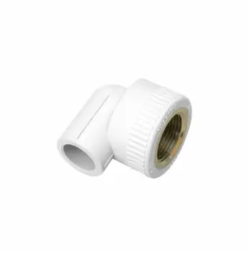 Кутник PPR Blue Ocean 25х1/2" комбінований білий 90° з внутрішньою різьбою (SD00042174)
