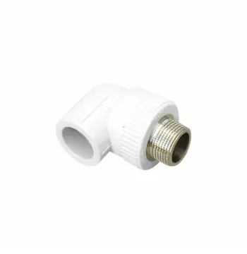 Кутик PPR Blue Ocean 25х1/2" білий 90° із зовнішньою різьбою (SD00042178)