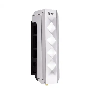 Диспенсер для рідкого мила Qtap Pohodli QTDM350CP1 пластиковий хромовий настінний, 350 мл (QTDM350CP1)