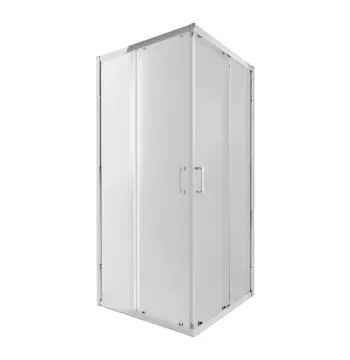 Душова кабіна Qtap Taurus CRM1011SC6 100x100 см, скло Clear 6 мм, покриття CalcLess без піддона