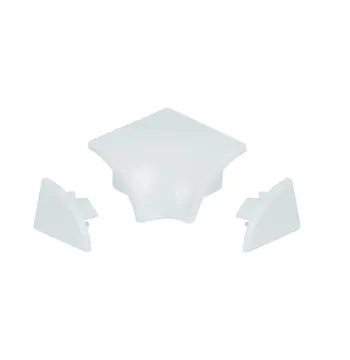 Набір накладок Qtap Water Cover Set 01 білий пластиковий зі з'єднанням для декоративних планок (WATCOVSET01)
