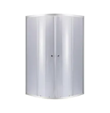 Душова кабіна Lidz SC90x90SATMIDGR SC90×90 мм.SAT.MID.GR сатинова з тонованим склом 4 мм без піддона (LLSC9090SATMIDGR2)