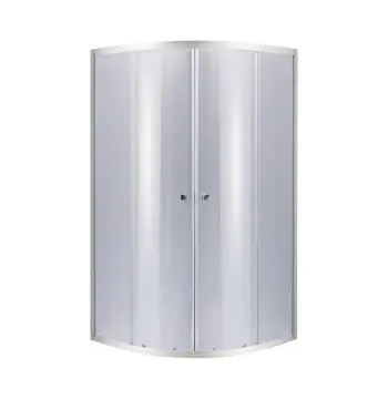 Душова кабіна Lidz Latwa SC90x90.SAT.LOW.GR, скло тоноване 4 мм без піддона