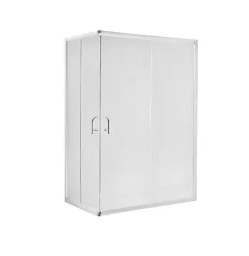 Душова кабіна Lidz SC120x80SATLOWFR Wawel SC120×80 мм.SAT.LOW.FR сатинова з матовим склом 5 мм, розсувна 120х80 см без піддона (LWASC12080SATLOWFR2)