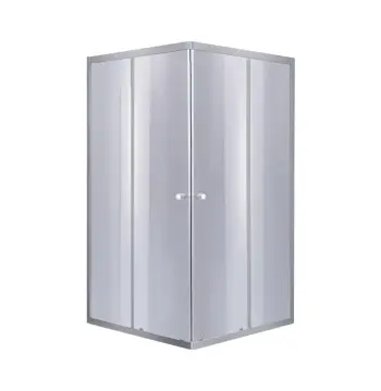 Душова кабіна Lidz Wawel SC90x90.SAT.LOW.GR, скло тоноване 4 мм без піддона