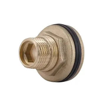 Врізка Thermo Alliance Standart SD40015 латунна для бака 1/2" із зовнішньою різьбою (SD40015)
