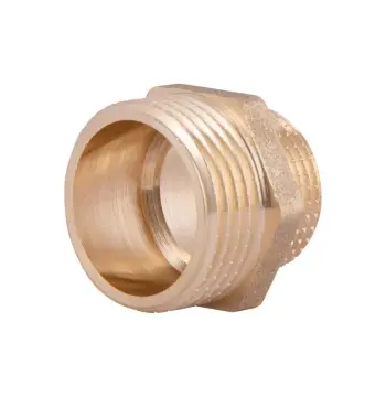 Ніпель редукційний Thermo Alliance 1х3/4 Standart 1"х3/4" латунний із зовнішньою різьбою (SD4082520)