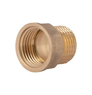 Перехідник рівнопрохідний Thermo Alliance 1/2х1/2 Standart 1/2"х1/2" ВЗ SD4091515 латунний (SD4091515)