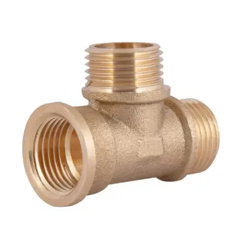 Трійник рівнопрохідний Thermo Alliance Standart SD41415 латунний 1/2" з різьбою ВЗЗ (SD41415)