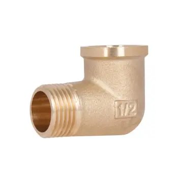 Кутик рівнопрохідний Thermo Alliance Standart SD42115U латунний 1/2" з внутрішньою-зовнішньою різьбою (SD42115U)