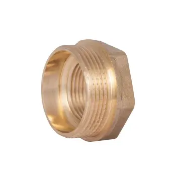 Футорка редукційна Thermo Alliance 1/2х1 Standart 1 1/2"х1" латунна із зовнішньою/внутрішньою різьбою (SD4234025)
