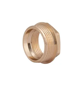 Футорка редукційна Thermo Alliance 1/4х1 Standart 1 1/4"х1" латунна із зовнішньою/внутрішньою різьбою (SD4233225)