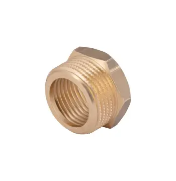Футорка редукційна Thermo Alliance 3/4х1/2 Standart 3/4"х1/2" латунна з зовнішньо-внутрішньою різьбою (SD4232015)