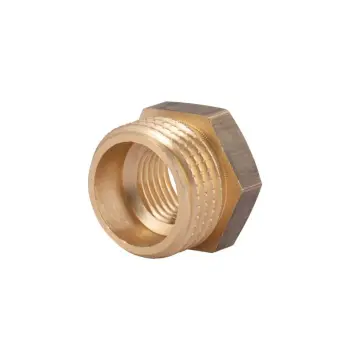 Футорка редукційна Thermo Alliance 1/2х3/8 Standart 1/2"х3/8" латунна із зовнішньо-внутрішньою різьбою (SD423159)
