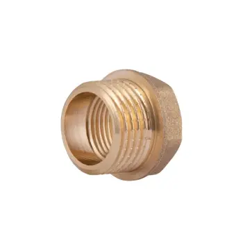Футорка редукційна Thermo Alliance 1/2х1/4 Standart 1/2"х1/4" латунна з зовнішньою-внутрішньою різьбою (SD423156)