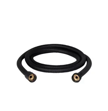 Шланг для ручного душу Qtap Hadice QT054BL43074 чорний матовий довжиною 1600 мм (QT054BL43074)