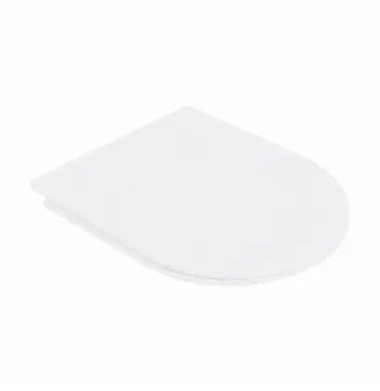 Сидіння для унітаза Qtap Presto QT26991217AW дюропластове біле slim, швидкознімне з мікроліфтом (QT26991217AW)