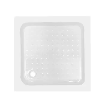 Lidz Душевой поддон KAPIELKA ST80x80х14 низкий квадратный, диаметр слива 52 мм