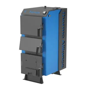 Твердопаливний котел Thermo Alliance Ferrum V 4.0 FSF 20 сталевий 20 кВт з портом під пелетний пальник (FSF20V40)