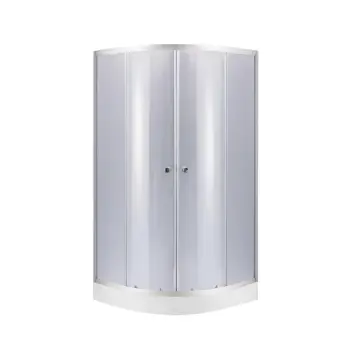 Душевая кабина Lidz SC80x80SATLOWGR Latwa SC80×80 мм.SAT.LOW.GR сатиновая с тонированным стеклом 4 мм, в комплекте с низким поддоном (LLASC8080SLGSET)