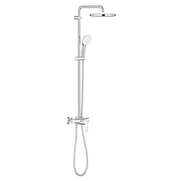 Душова система із одноважільним змішувачем настінного монтажу Grohe Tempesta System 250 (26673001)