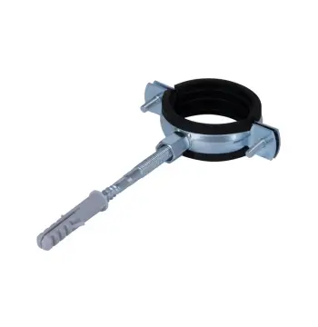 Хомут Thermo Alliance Standart SD10040B сталевий з чорною гумою 1 1/2" D47-51 мм (SD10040B)