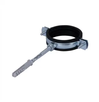 Хомут Thermo Alliance D60-64 Standart SD10050B 2" сталевий з чорним гумовим ущільнювачем (SD10050B)