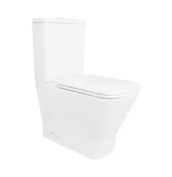 Унітаз-компакт Qtap QT04222168AUQ3W Cardinal Ultra Quiet керамічний білий безобідковий з сидінням Soft-close (QT04222168AUQ3W)