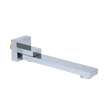 Вилив для систем прихованого монтажу Qtap QTVYT246CRM45936 Vytok з нержавіючої сталі хром, прямокутний 200 мм (QTVYT246CRM45936)
