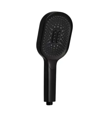 Лійка для ручного душу Qtap Rucni QTRUC125BLM45961 з ABS-пластику чорна матова, 3-режимна (QTRUC125BLM45961)