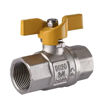 Кран кульовий прямий SELBA 3/4″ ВВ ЖБ SL1507
