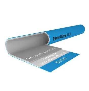 Труба для теплої підлоги Thermo Alliance PE-RT EVOH 16х2 мм синя, 320 м (SD00052686)