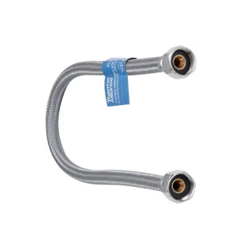 Гнучка підводка для води Thermo Alliance 1/2x1/2 Standart нейлонова 80 см 1/2"х1/2" ВВ (TAS387W80)