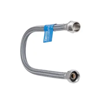 Гнучка підводка для води Thermo Alliance 1/2x1/2 Standart TAS388W200 нейлонова 200 см 1/2"x1/2" ВЗ (TAS388W200)