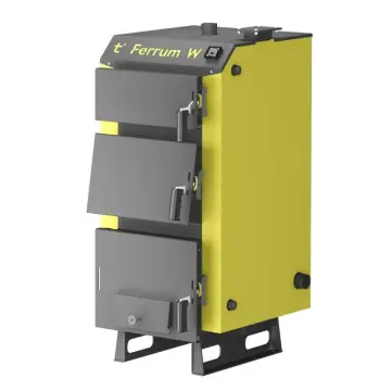 Котел твердопаливний Thermo Alliance Ferrum W V 5.0 FW 22 сталевий потужністю 22 кВт (FW22V50)
