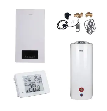 Комплексне рішення для котельні Thermo Alliance TA149DCN1247150 з електрокотлом 12 кВт, бойлером 120 л та Wi-Fi термостатом (TA149DCN1247150)