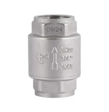 Зворотний клапан Thermo Alliance Forte 3/4"ВВ нікель із латунним штоком TAF240W20