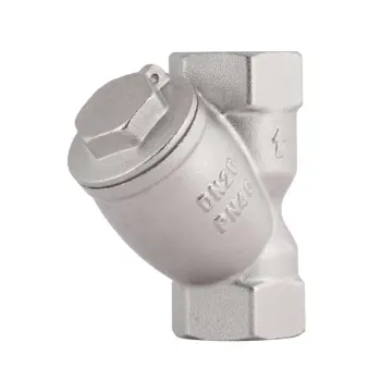 Косий фільтр грубої очистки Thermo Alliance Forte TAF124W20 латунний нікельований 3/4" ВВ для води (TAF124W20)
