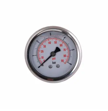 Манометр із гліцерином Thermo Alliancе Forte 6 бар, 1/4"З, заднє підключення TAF171G6B
