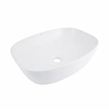 Раковина-чаша Qtap QT04116257W Cardinal керамічна біла накладна 600×380 мм (QT04116257W)