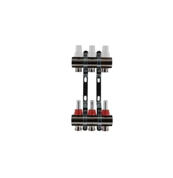 Колектор SD Plus SDO235W3 латунний з витратомірами на 3 виходи 1 (SD00053721)