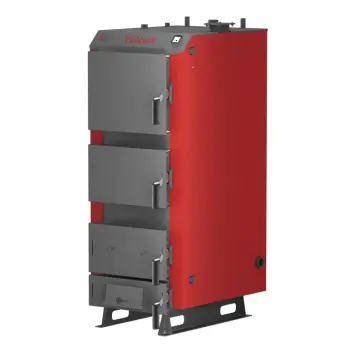 Твердотопливный котел Thermo Alliance Vulcan V 5.0 SF 40 стальной с толщиной стали 6 мм (V40V50)