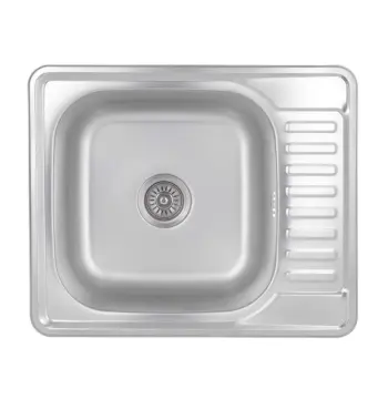 Кухонна мийка Brinex 5848 0,8 мм Micro Decor (BRIN5848MDEC08)