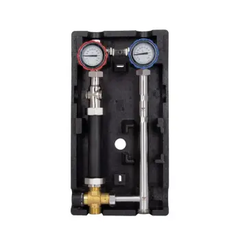 Насосна група Thermo Alliance -50 Forte Quick System TAF-QSPGR2 з нержавіючої сталі, з термостатичним змішувачем 1", праве підключення, без насоса (TAF-QSPGR2)