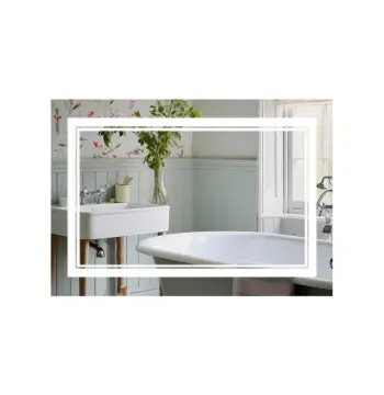 Дзеркало Qtap Cardinal 800×600 мм з сенсорним LED-підсвічуванням, антизапотіванням, димером та регулюванням температури світла (QT0478C8060)