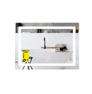 Дзеркало Lidz Kubis сенсорне з LED-підсвічуванням, антизапотіванням та димером (LD78LF90448486)