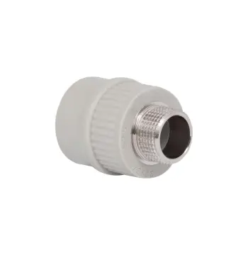 Муфта Thermo Alliance PPR 32х3/4" із зовнішньою латунною різьбою (DSB306)