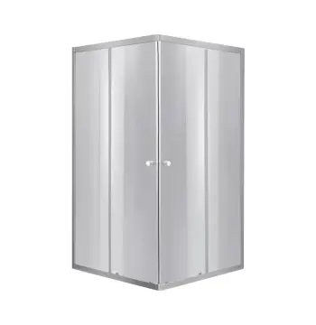 Душевая кабина Lidz SC90x90SATLOWDGR Wawel SC90×90 мм.SAT.LOW.DGR сатиновая с темным тонированным стеклом 4 мм, раздвижная, 90x90 см, без поддона (LWASC9090SATLOWDGR2)