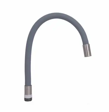 Излив Lidz Aria/Vida 015F3 серый пластиковый для кухонного смесителя длиной 515 мм (LDARI2702202449382)